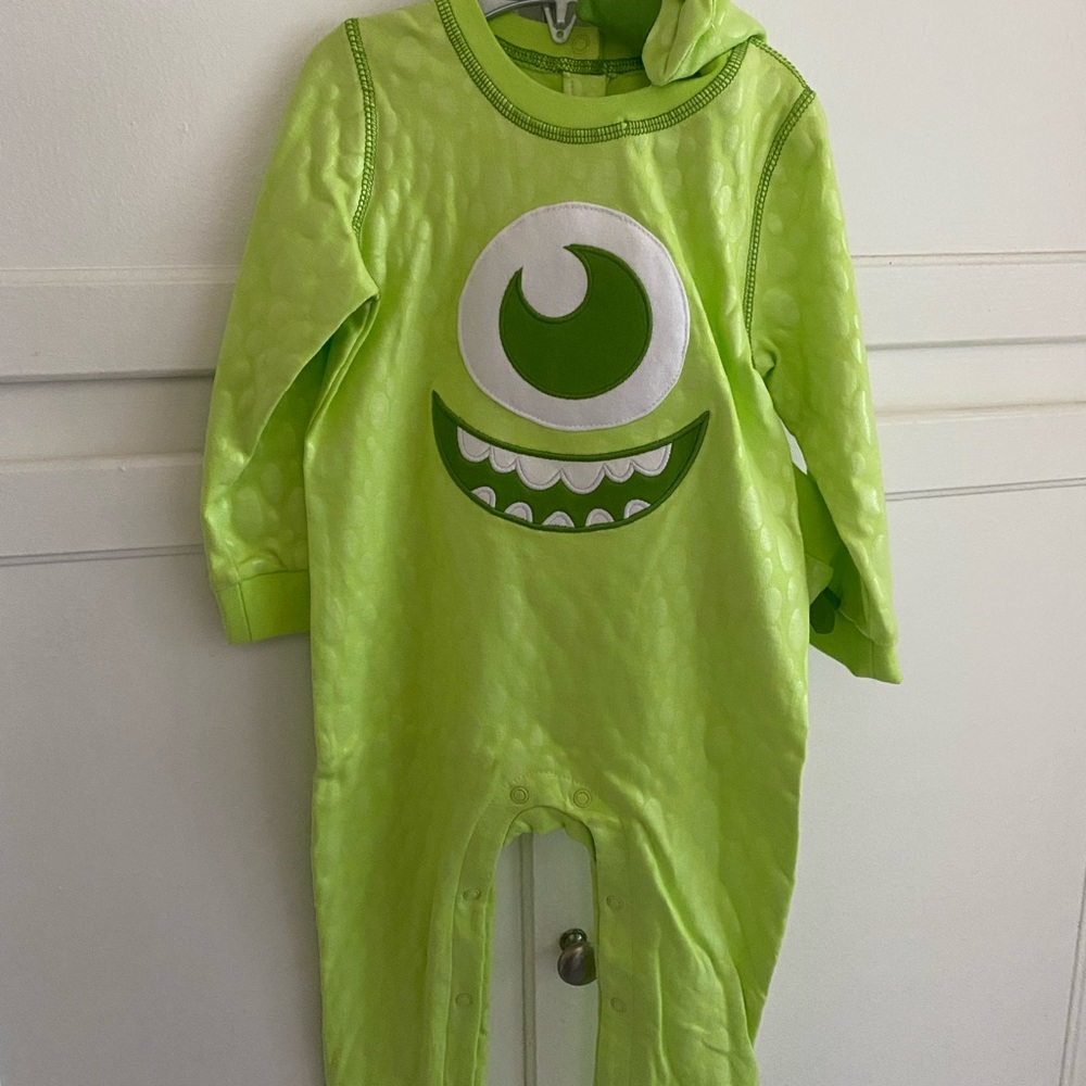 18-24 monster inc mike onesie